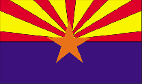 Outdoor -Arizona Flag - Nylon-3x5
