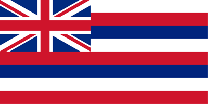 Outdoor -Hawaii Flag - Nylon-3x5