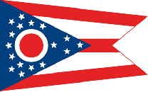 Outdoor -Ohio Flag - Nylon-6x10
