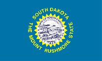 Outdoor -South Dakota Flag - Nylon-2x3
