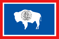 Outdoor -Wyoming Flag - Nylon-2x3